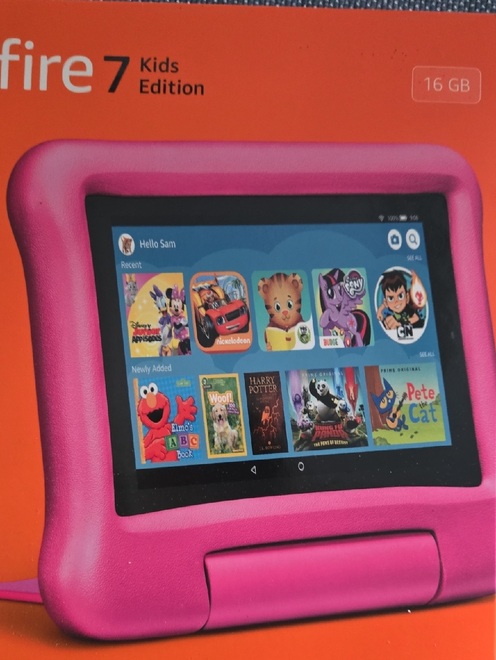 Amazon Fire 7 Kids Edition Tablet - Pink